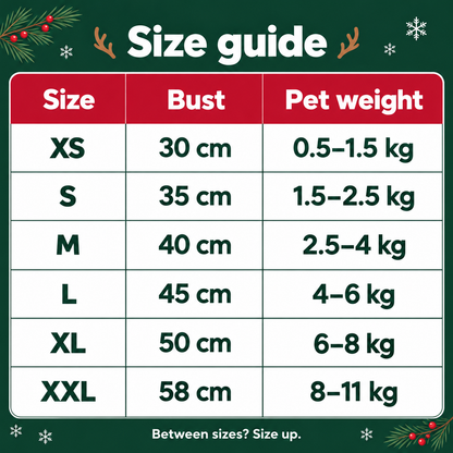 Christmas Reindeer Costume for Dogs & Cats